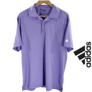 Men's Adidas Purple Golf Polo